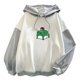 thumbnail image 2 of Pntutb, sudaderas con capucha informales para mujer, tops de puente, sudadera con estampado de moda, blusa de empalme, camiseta Pntutb Pntutb-7474, 2 of 5