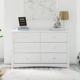 thumbnail image 2 of Commode Double à 6 Tiroirs Crescent de Storkcraft, 2 of 11