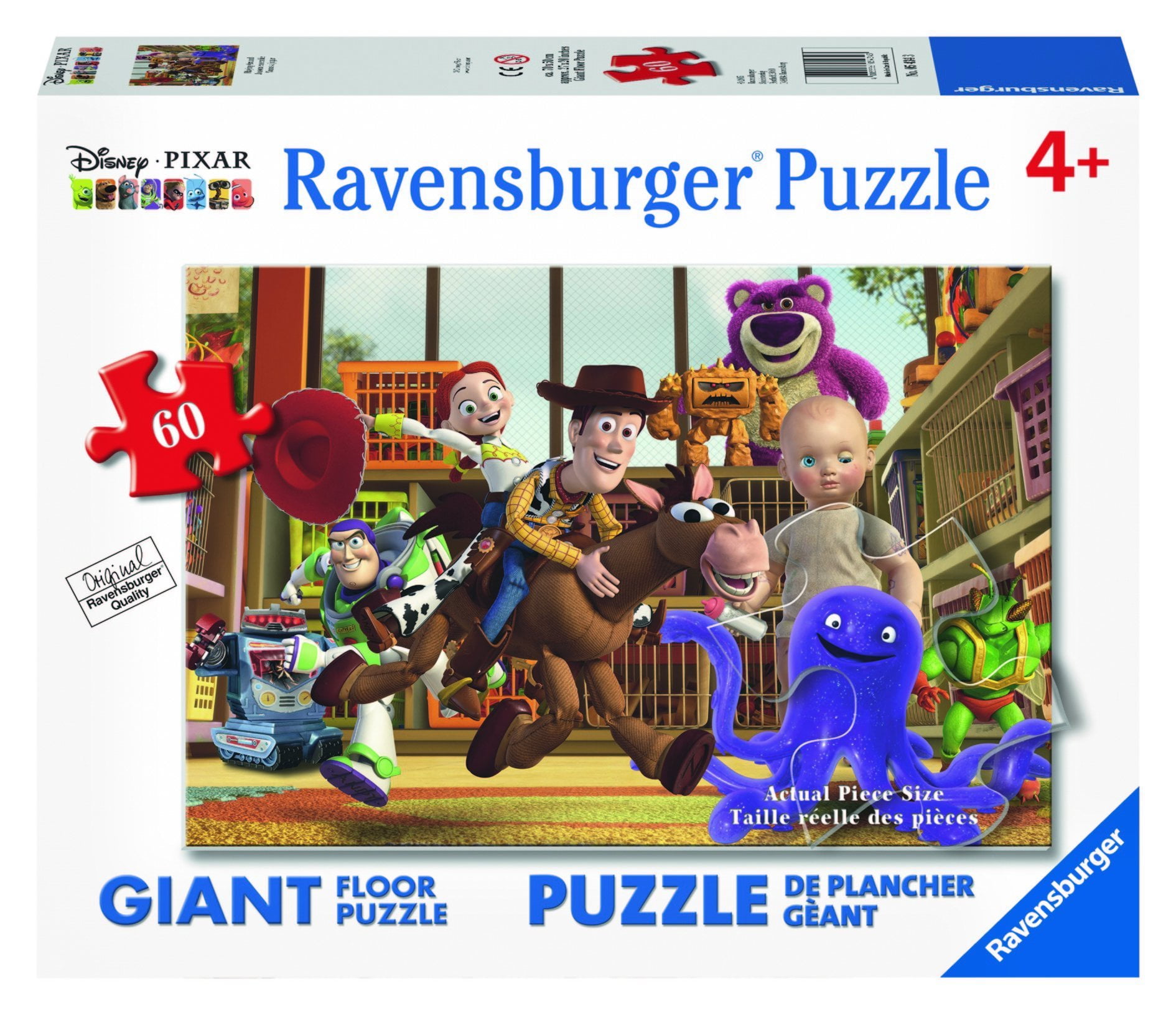 Ravensburger Disney /& TV Movie Character 60 Piece Jigsaw Puzzle Brand New Gift
