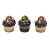 Super Mario- Rainbow Road Cupcakes