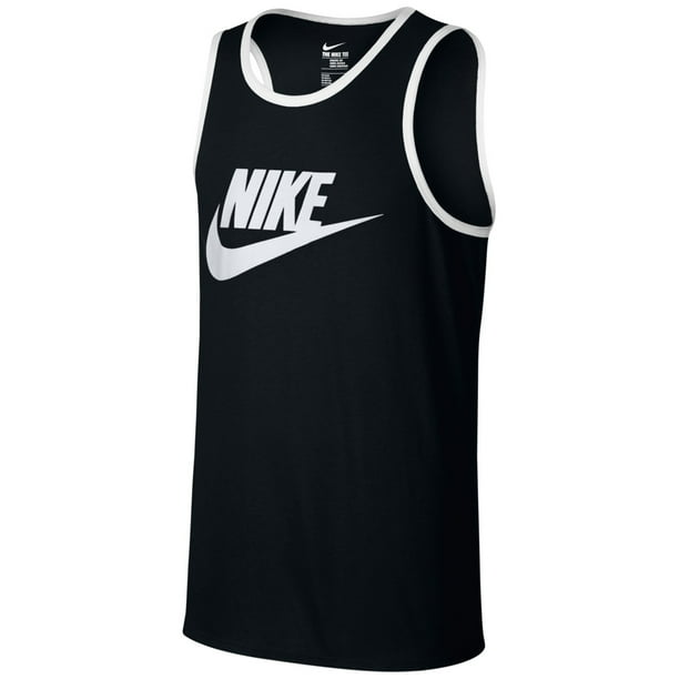 Nike Camiseta de tirantes para hombre Still Ace, color negro
