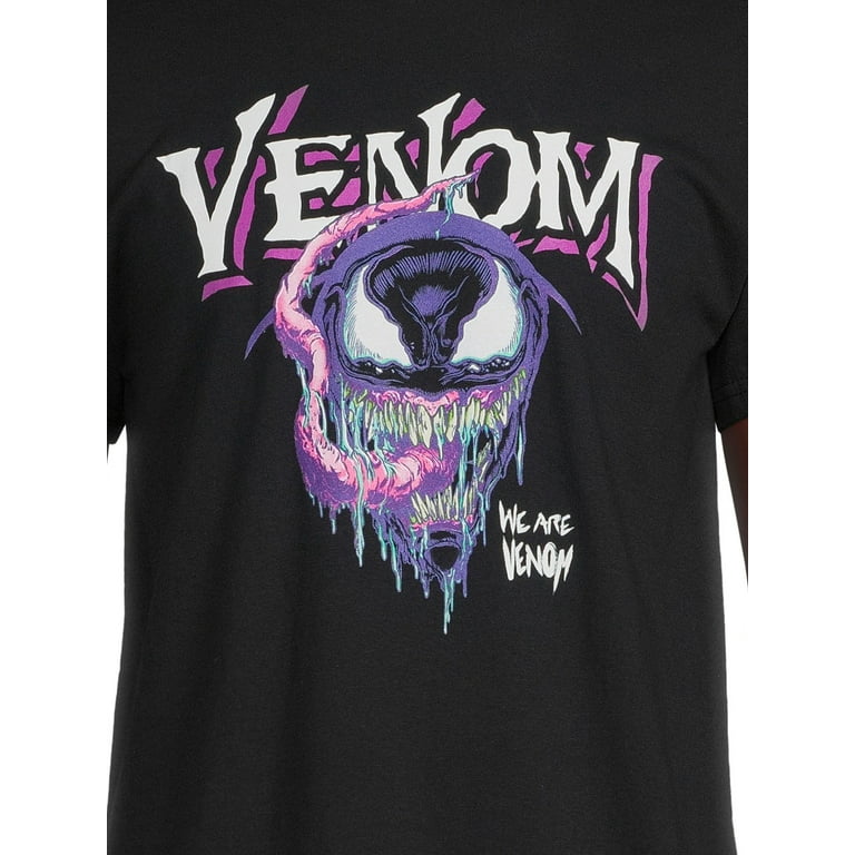 Marvel Men's Venom Slobbers Graphic T-Shirt, Sizes S-3XL