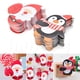 thumbnail image 4 of 500/25x Tarjetas de papel con forma de piruleta navideña, muñeco de nieve de dibujos animados, Papá Noel, paquete de dulces, regalo para niños, decoración para fiestas de Año Nuevo, 4 of 5