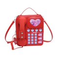 thumbnail image 5 of Abbraccia Telephone Crossbody Bag Practical Sturdy Telephone Shoulder Handbag for Umbrella Red, 5 of 9