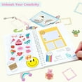 thumbnail image 3 of LQQBOX DIY Journal Kit, Journal Set for Teenage Girls and Scrapbook & Diary Supplies Set, Journaling Art Crafts Kit Teen Girl Birthday Gifts Ideas for 8-14 Years and Up - Pink, 3 of 7