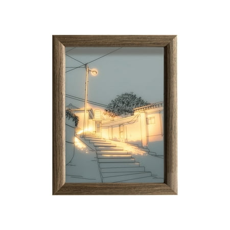 

Luminous Painting Lighting Painting Decorative Painting Modern Minimalist Three-color Lighting