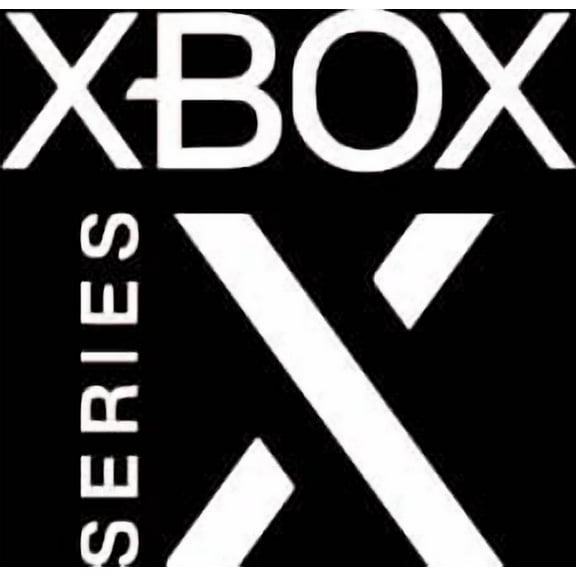 Xbox Series X Logo Vinyl Decal - 6 Inch White