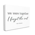 thumbnail image 2 of Stupell Industries Romantic Couple Quote Casual Typography Design Graphic Art Gallery Wrapped Canvas Print Wall Art, Design by Lettered and Lined, 2 of 5