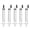 White-3ml, variant on 10ml Syringe with Measurement for Scientific Labs, Feeding Pets, Refilling and Measuring Liquids,Dispensing,with Cap (5PCS, 10ml)