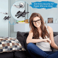 thumbnail image 2 of Portable Door Lock for Travel, Hotel Door Lock, Home Security, Door Lock Security, 2 Pack, 2 of 7