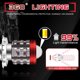 thumbnail image 3 of Faro LED Universal H4 para motocicleta, bombilla Led para Motor de ojo de Ángel BA20D H6, faro delantero de moto blanco, amarillo, haz Alto y Bajo, 12-80V, 3 of 5