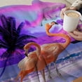 thumbnail image 3 of Beautiful Bird Flamingod Blanket Microfiber Flannel Throw Lightweight Super Soft Cozy Blankets for Couch Bed Sofa Chair, Gift for Birthday Thanksgiving Christmas 80"x60" for Adult, 3 of 6