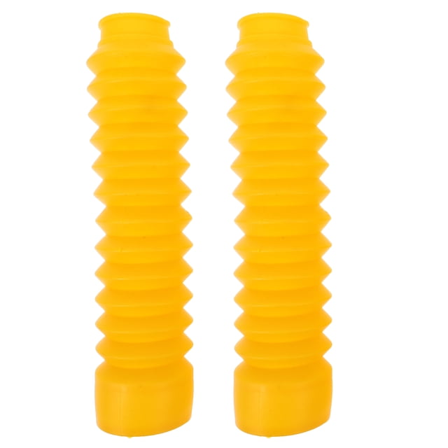 Motorcycle Fork Cover Universal Guard Bike Fork Protector Damping Cover For Dirt Bike Fork Saver Motorcycle Front Fork Covers Shock Absorbents Cover Yellow