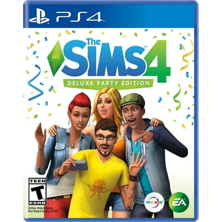 The SIMS 4 Deluxe Edition, Electronic Arts, PlayStation 4, 014633738780