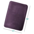 thumbnail image 3 of KriKac Bathroom Rugs, Velvet Memory Foam Bath Mat, Non-Slip, Machine Washable Bath Rugs - Dries Quickly, Ultra Soft Plush Bath Mats for Bathroom, 17 x 24, Dark Purple, 3 of 6