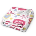 thumbnail image 3 of Hello Kitty Blanket, Super Soft Throw Blanket, Cozy Flannel Blankets For Boys Girls, Warm Blankets For Couch Sofa Bed, 50"X40", 3 of 9