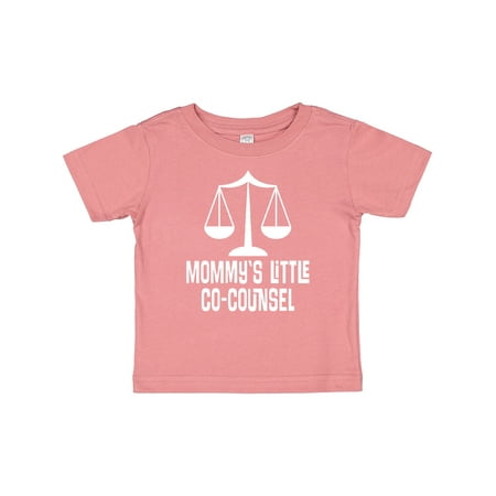 

Inktastic Lawyer Mommy Little Co Counsel Gift Baby Boy or Baby Girl T-Shirt
