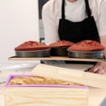 thumbnail image 5 of LEORX 1 Set Loaf Cake Boxes Heat Conduction Bread Container Purple for Everyday Baking, 5 of 8