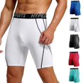 thumbnail image 4 of Pantalones cortos de compresión para hombre, ropa deportiva, mallas de entrenamiento para gimnasio, pantalones cortos deportivos para correr, 2023, 4 of 4