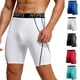 thumbnail image 4 of Pantalones cortos de compresión para hombre, ropa deportiva, mallas de entrenamiento para gimnasio, pantalones cortos deportivos para correr, 2023, 4 of 4