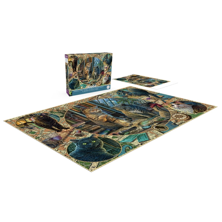 Ceaco 2000 Piece Purrlock Holmes Mystery (Lisa Parker