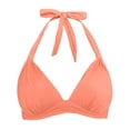 thumbnail image 5 of Ticikt Women's Push Up V Neck Bikini Tops Criss Cross Back Padded Bathing Suit Top Only, 5 of 5