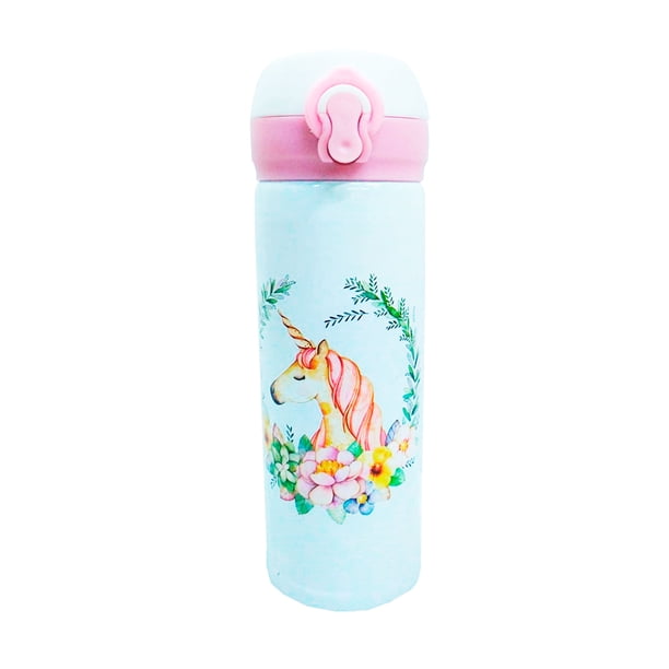 Termo Acero Inoxidable Importacion Unicornio Blanco 500 ml