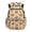 Cartoon Capybara & Maple Leaf Pattern, variant on HELLHERO Fire Wolf Roar Kids Backpack with Large Capacity Multi-Pockets Book Bag, Featherweight 17 pollici School Bag for Back to School Elementary School Middle School