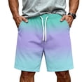 thumbnail image 2 of BRANROY Mens Athletic Shorts for Summer - Solid Color Drawstring Elastic Waist Loose Fit Gym Shorts, Running Shorts for Men and Mens Gym Shorts for Workout,Beige,L, 2 of 4