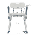 thumbnail image 3 of MOBB Bath Chair with Back and Arms, 3 of 3