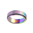 thumbnail image 2 of Anillo giratorio de acero inoxidable Minnieouse antiestrés tamaño 6, 2 of 6