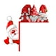 thumbnail image 1 of Gibobby 1 pieza decoración navideña de la esquina de la puerta de Papá Noel, decoración divertida en la esquina de mi puerta, película de en la esquina de mi puerta(A), 1 of 5