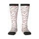 thumbnail image 1 of Fotbe Baseballs Calcetas Divertidas Estampadas para Hombre y Mujer, Calcetas de Algodón hasta la Rodilla para Caminar, Correr, Enfermería y Embarazo, 1 of 6