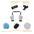 thumbnail image 5 of Codera Para Perro Soporte Carpiano Canino Gris Cómodo Protector De Codo Para Perro Transpirable Soporte De Pierna Delantera Para Perro Funda Protectora Para Codo De Perro Pierna Delantera Minnieouse EL013712-01, 5 of 5