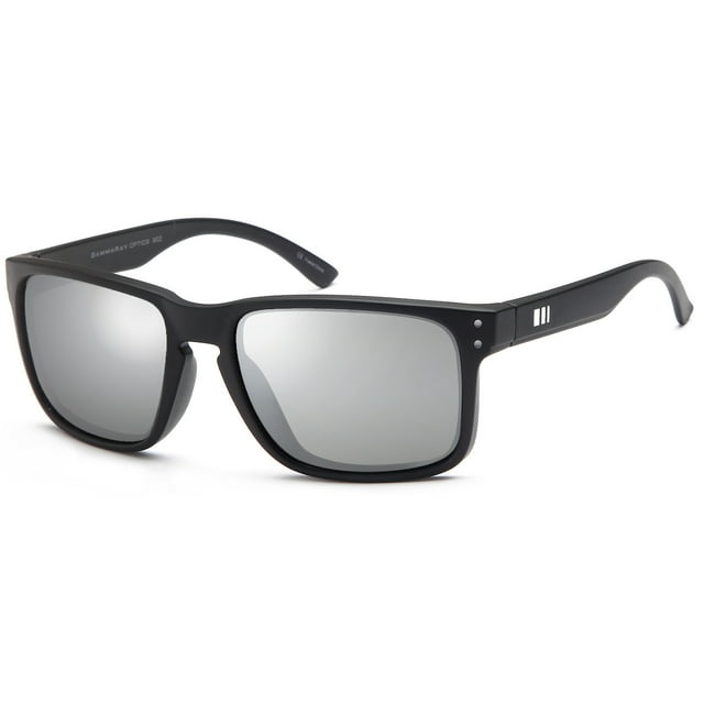 GAMMA RAY Polarized UV400 Classic Sunglasses with Shatterproof Nylon