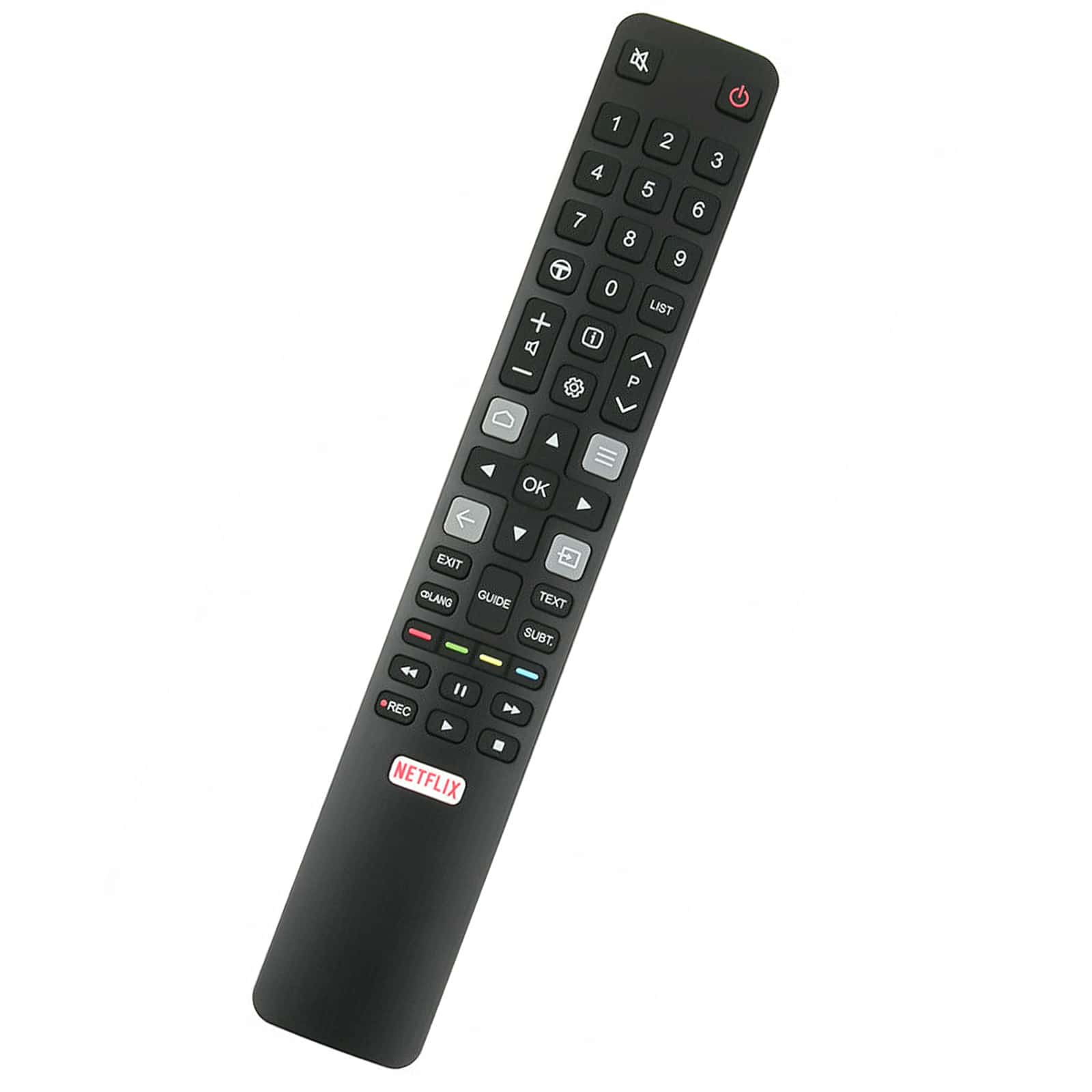 VINABTY 06-IRPT45-ARC802NP RC802N YUI4GS210608005550R0 sub 06-IRPT45-URC802NP ARC802N-YUI1 Remplacement de la télécommande Compatible avec Thomson TCL TV 32HD5506 43UC6406 49UC6306 49UC6406 55UC6406