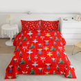 thumbnail image 2 of Homewish Cartoon Cute Princess Bedding Comforter Set for Kids, Fairy Tale Elf Angel Twin Comforter Sets, Christmas Nutcracker Reversible Bedding Set, Breathable Home Decor, 2pcs, 2 of 8