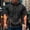 Black |#142, variant on Short Sleeve Hoodies for Men Hooded Muscle Pullover Full Zip T-Shirts Athletic Tees Gym Workout Sweatshirt Army Green 3XL