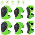 thumbnail image 1 of Rodilleras para niños, juego de rodilleras para niños, 6 piezas, rodilleras, coderas para niños, muñequeras, juego de equipo de protección para monopatín, scooter, bicicleta JFHHH pequeña, 1 of 4