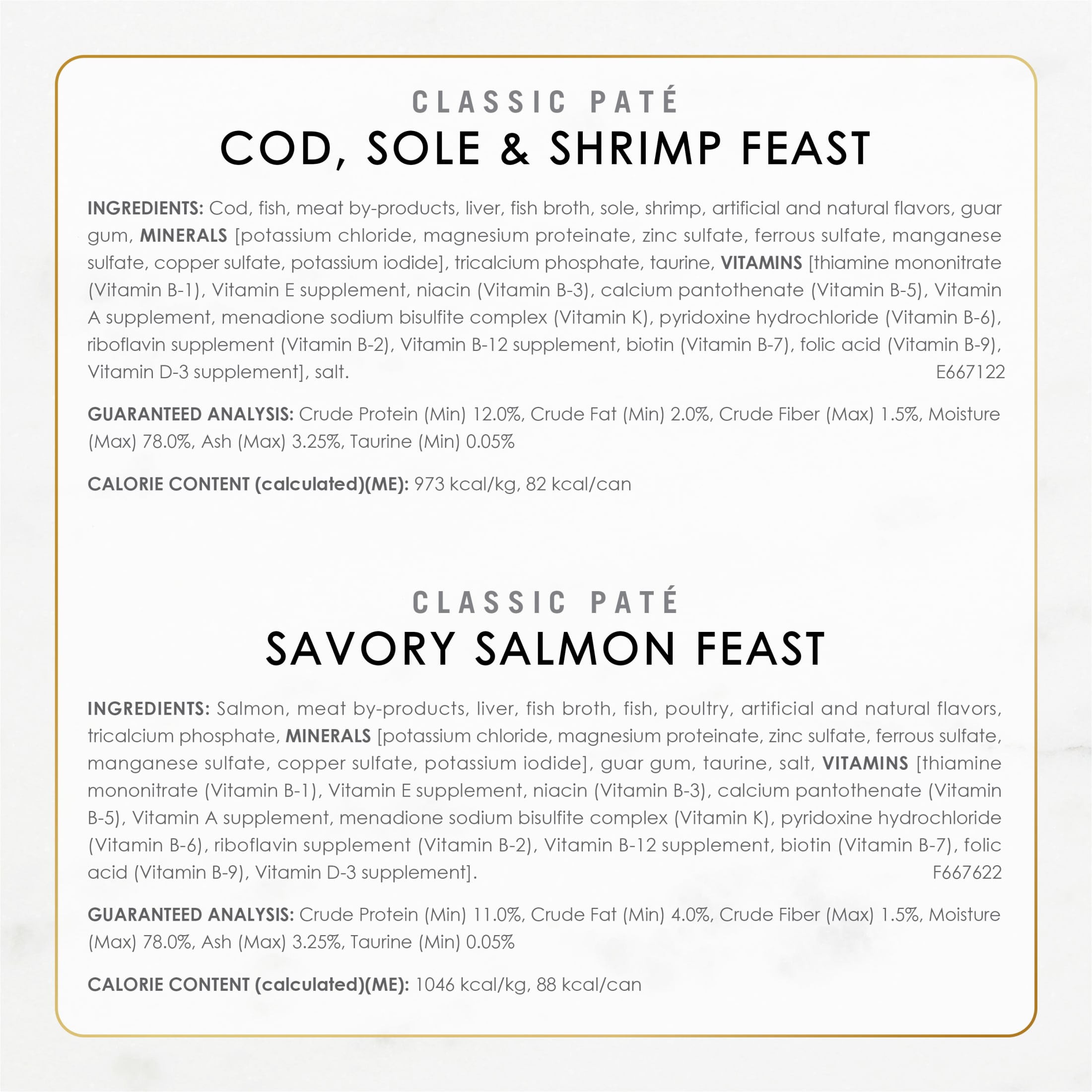 Fancy Feast Classic Pate Seafood Wet Cat Food Variety, 30 Pack photo 6