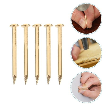 FESTFENDS Copper Nails for Furniture Tacks 200Pack