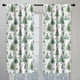 thumbnail image 4 of Cortinas cortas Christmas Forest - Cortina de cocina con cortina solar de poliéster verde 140x70cm (55x28in) 1pc, 4 of 6