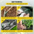 thumbnail image 5 of BENTISM 6x300 ft Heavy Duty PP Woven Weed Barrier Landscape Ground Cover 2.4Oz 20YEAR, 5 of 9