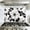 Color 1, variant on Kitchen Backsplash Peel and Stick Wall Murals Black White Peach Blossom Floral Ink Flowers Petals Leaves Removable Mural 35.4"W x 23.6"H, Oil Proof Vinyl Wallpaper for Fireplace & Behind Stove