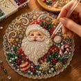 thumbnail image 5 of 2026 New Christmas Diamond Art Ornament Kit for Adults Pearl Bead Craft, DIY Holiday Hanging Decor Gift for Craft Lovers Moms Friends F, 5 of 8