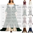 thumbnail image 4 of Smsaxvxz Halloween Costumes for Women Fashion Renaissance Dresses Women Off Shoulder Bell Sleeve Peasant Pirate Dress Black XL, 4 of 6