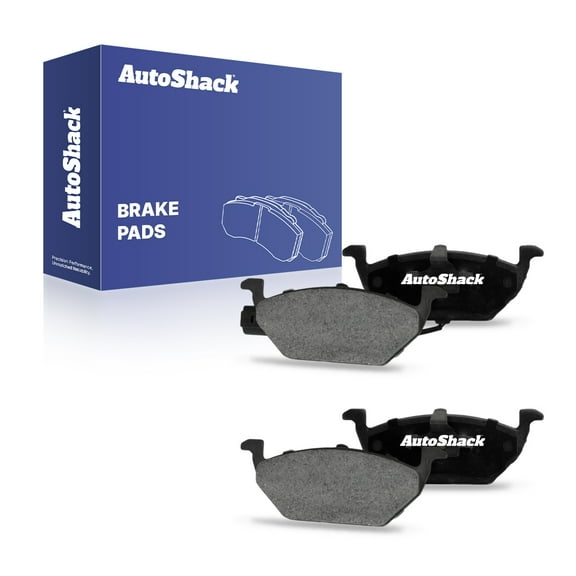 AutoShack Front Ceramic Brake Pad Set Replacement for 2000-2015 Volkswagen Jetta 2000-2010 Volkswagen Beetle 4-PC