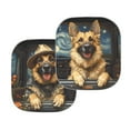 thumbnail image 5 of Jeiento Cute Dog Car Windshield Sun Shade Keep Your Vehicle Cool UV Sun and Heat Reflector 2 Pcs Interior Automotive Accessories Protector Universal Fit for Most Cars SUV Van Truck Sedan, 5 of 7