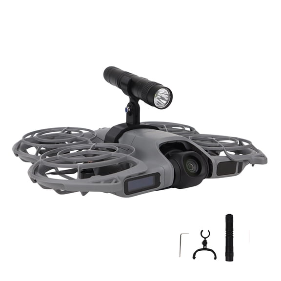 Searchlights Night Flight Light with Drone Mount For DJI NEO 2 LED Spotlight Night Navigation Light Bracket Support to Mount Warning Light to Drone  Accessory