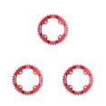 thumbnail image 4 of Naiovety Platos redondos estrechos y anchos prácticos, rueda de cadena de ciclismo, piezas de placa de de placa única con pernos de piñón, Type1 NO1 Naiovety CBP440158, 4 of 6